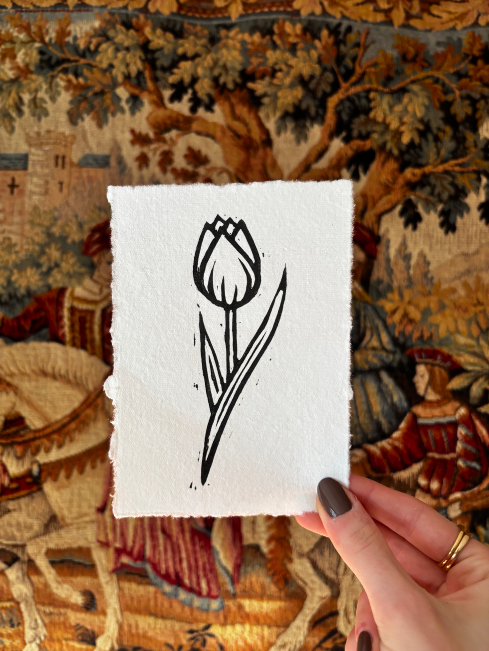 tulip print