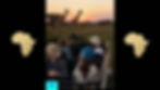 Video of Woman wearing a blue crochet beret on a safari ride at sunset with friends in an open jeep