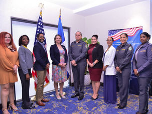 Embajada estadounidense y la Policía Nacional realizan primera Mesa Redonda de Planeación Estratégica 