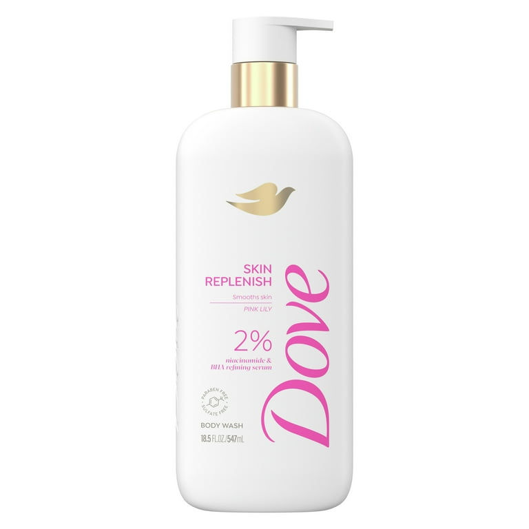 Dove Skin Replenish 2% Body Wash 547ml