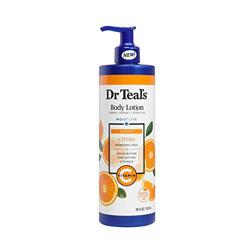 Dr. Teal's Glow & Radiance with Vitamin C & Citrus Essential Oils Body Lotion 18
