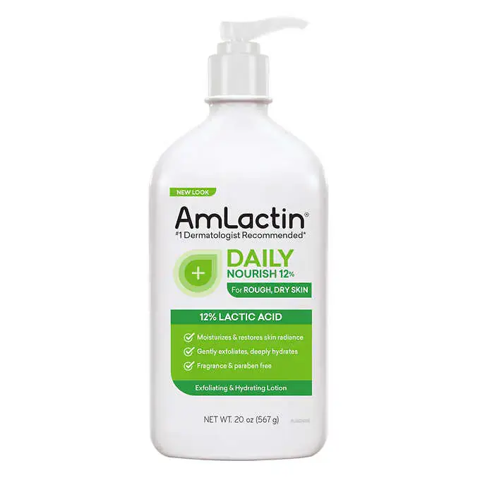 Amlactin Daily Nourish 12% Exfoliating&Hydrating Lotion 12% Lactic Acid 567g