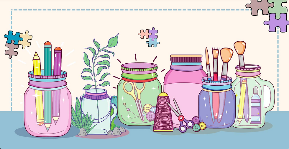 Craft Supply Rescue & Jigsaw Puzzle Exchange at The Berwyn Library