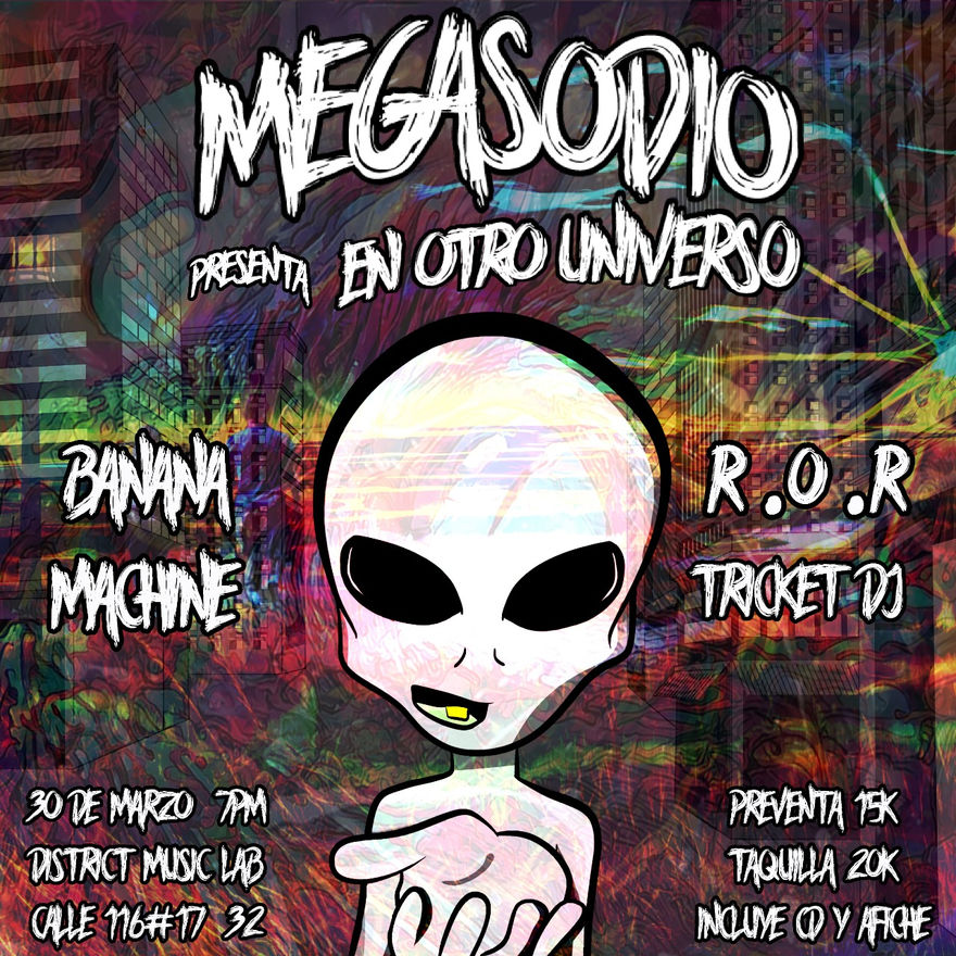 "En otro universo" El nuevo EP de MEGASODIO, un viaje a través de diferentes sonidos.