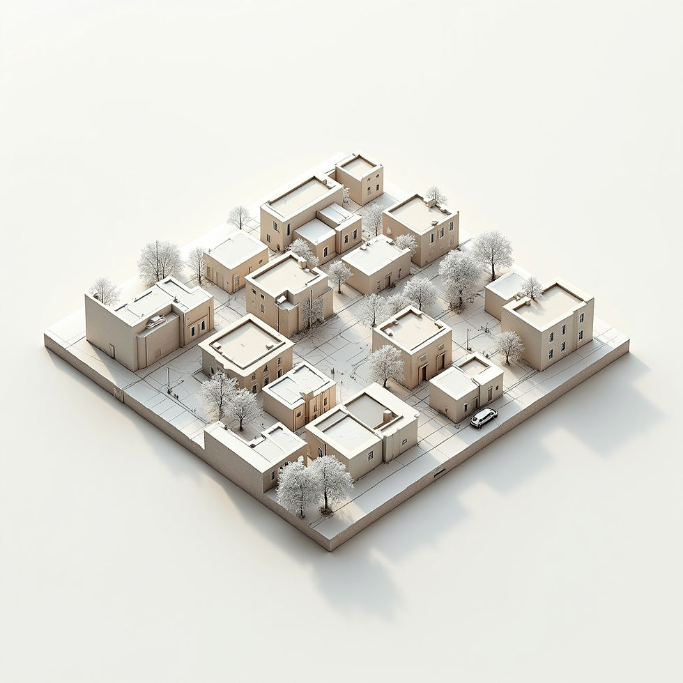 Gentrifying Neighborhood Lot