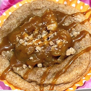 Salted Caramel Apple Cookie