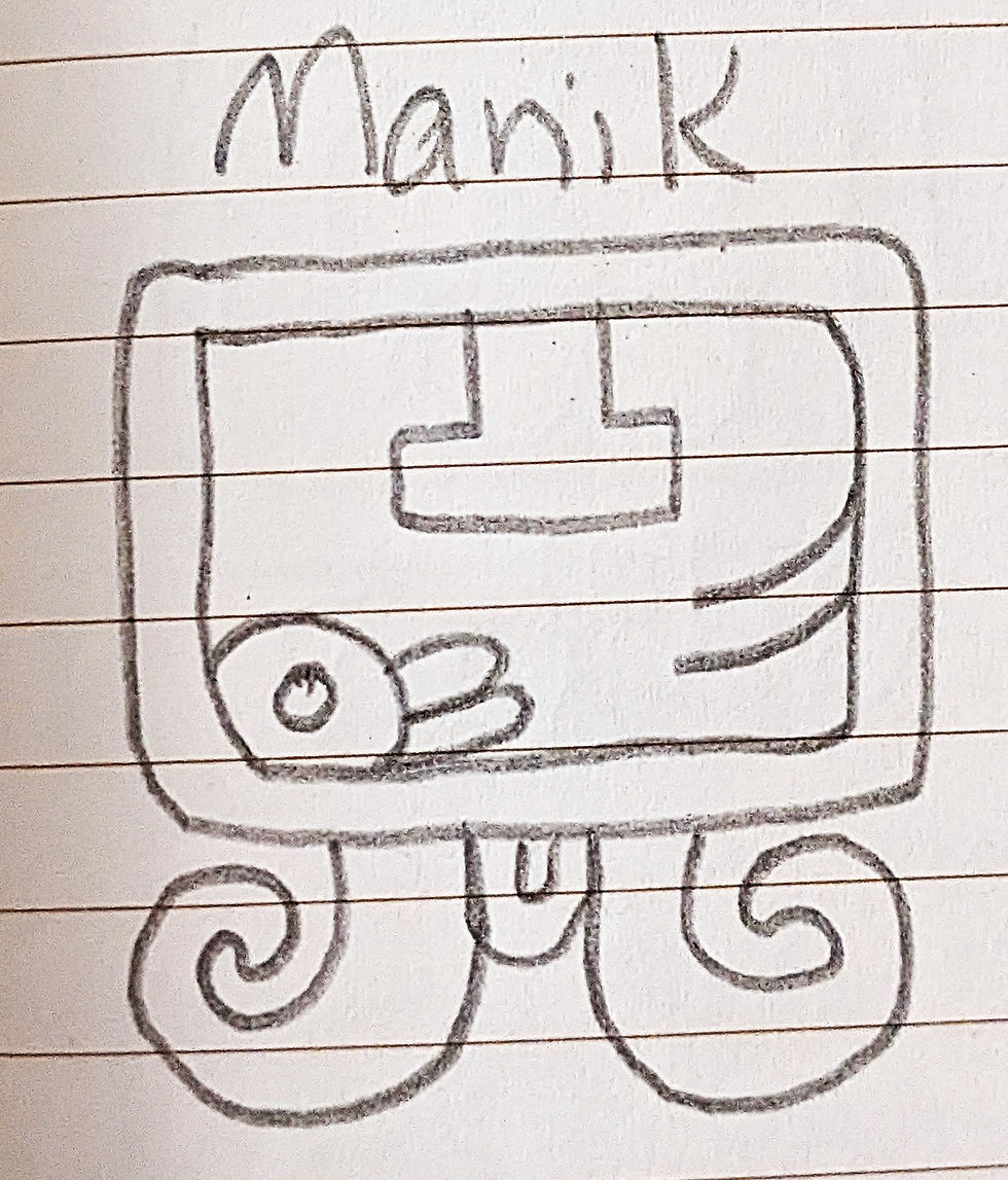 Mayan Glyph for Manik