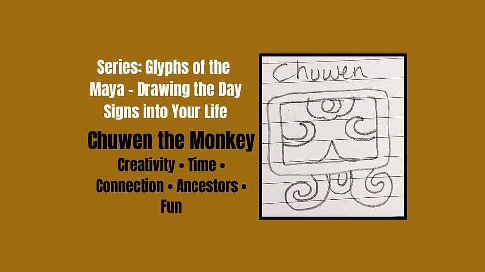Mayan glyph chuwen
