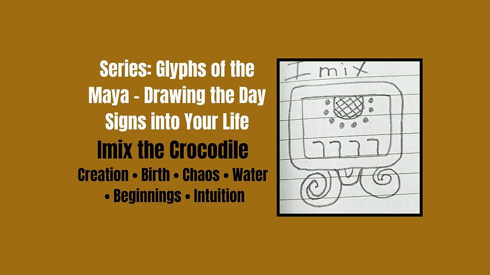 the Mayan glyph for Imix