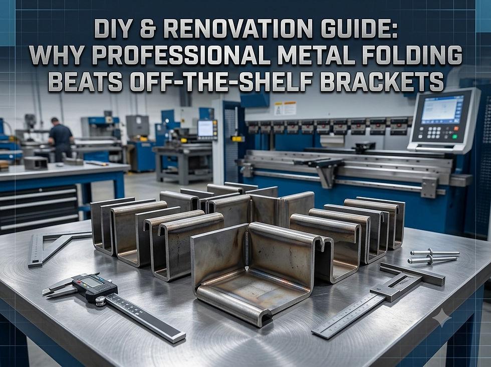 DIY & Renovation Guide: Why Professional Metal Folding Beats Off-the-Shelf Brackets