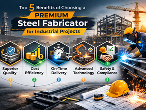 Top 5 Benefits of Choosing a Premium Steel Fabricator for Industrial Projects