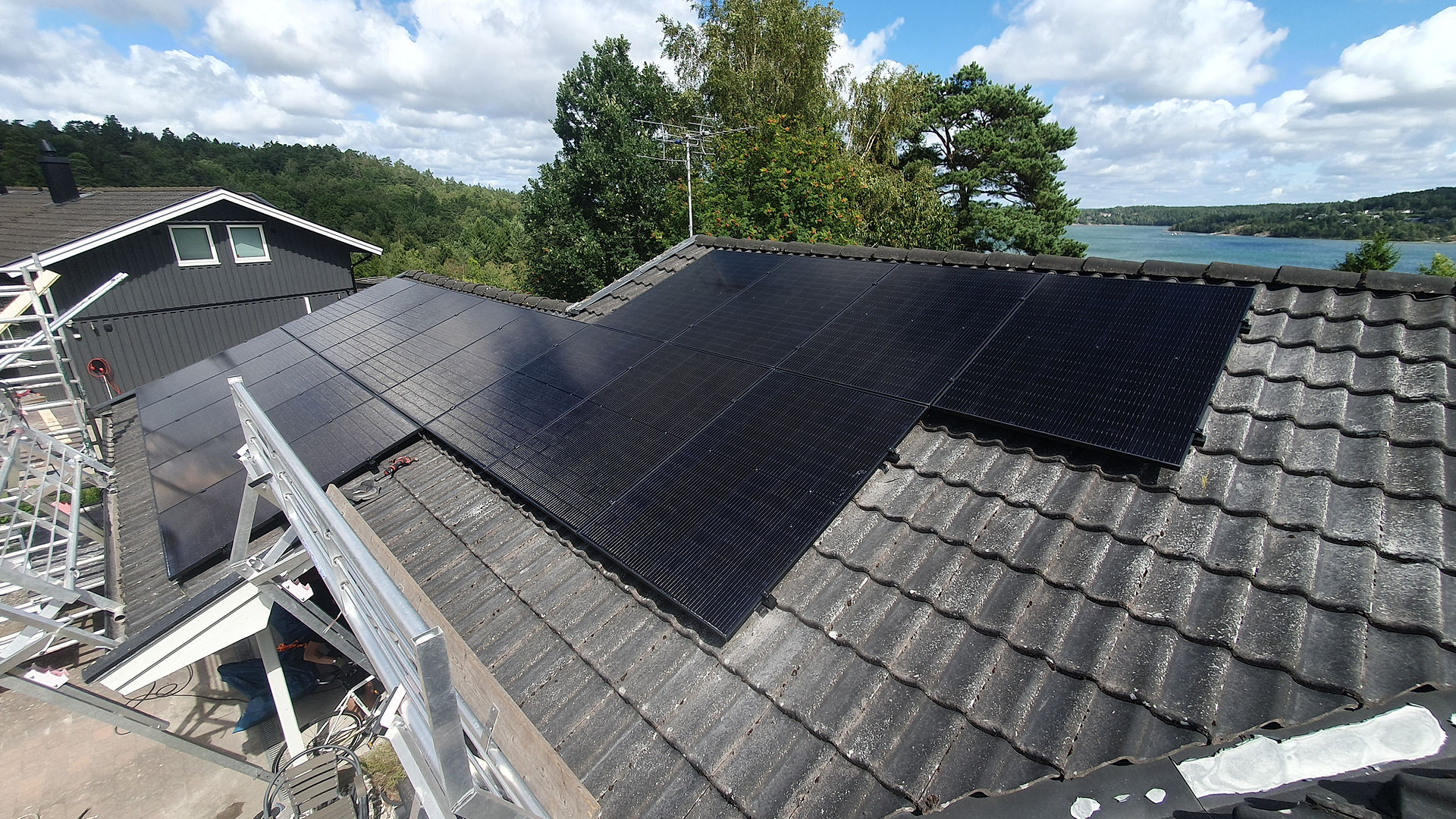 solceller orust villa
