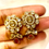 Thumbnail: Flower antique earrings 