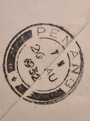 Thumbnail: 1932 Penang Malaya Cover To England via KLM Airmail