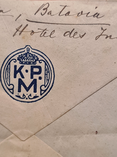 Thumbnail: 1933 Cover from Friedman, Batavia Hotel des Indes printed nice illustrated logo