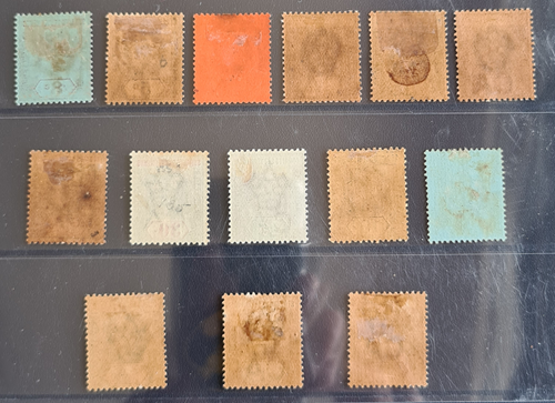 Thumbnail: MALAYA/STRAITS SETTLEMENTS 1902/3 KEVll  till $5 SG 110/21,MLH (MINT Cat £450)