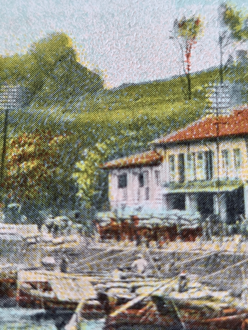 Thumbnail: 1905 Singapore River. " Send to France affixed  France inclochina 1904-1905