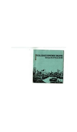 Thumbnail: Singapore 1st official issued booklet, 1969 Dancers Definitive Booklet Mint