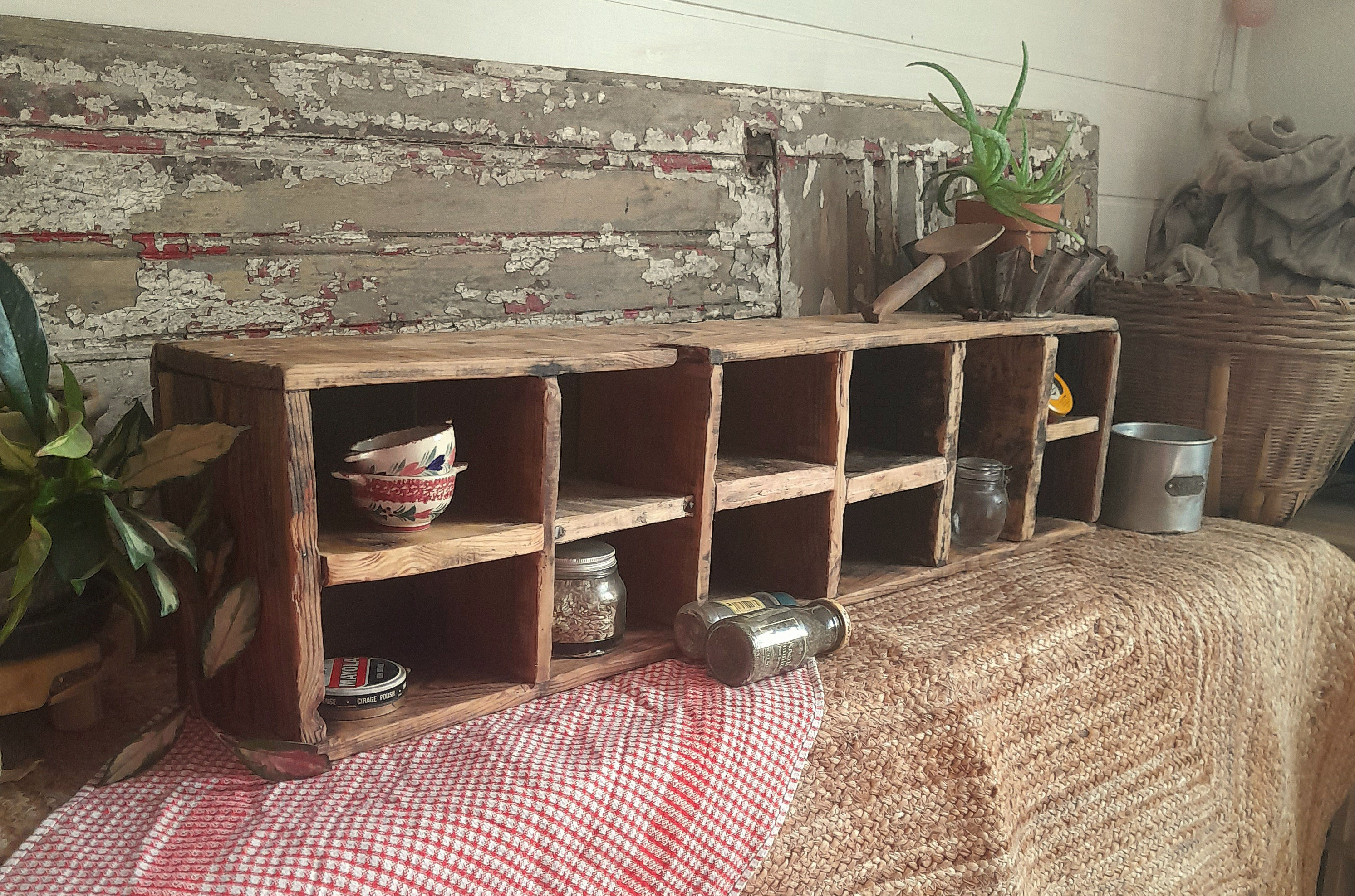 Ancien casier d'atelier