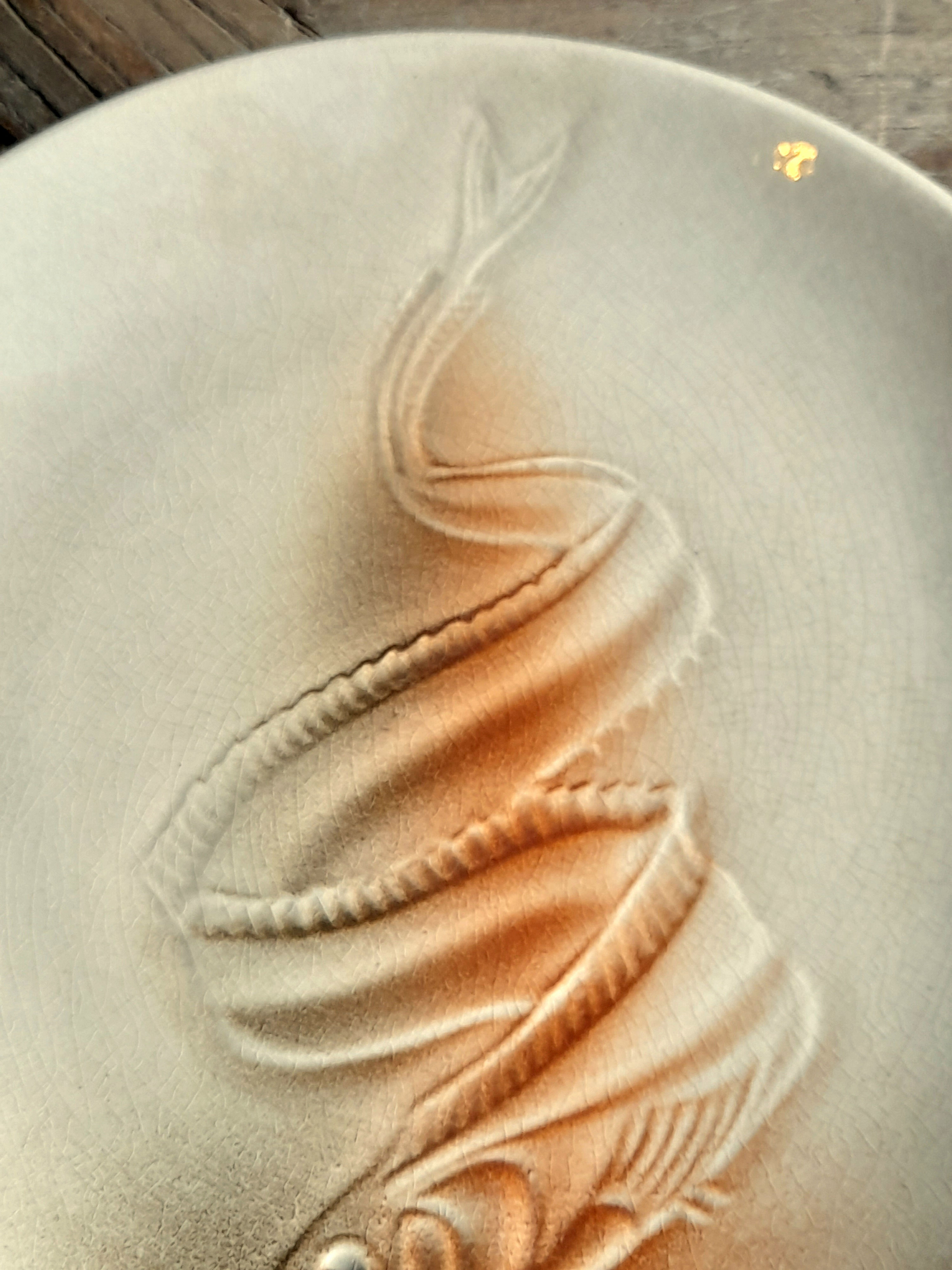 Suite de 4 assiettes St Amand