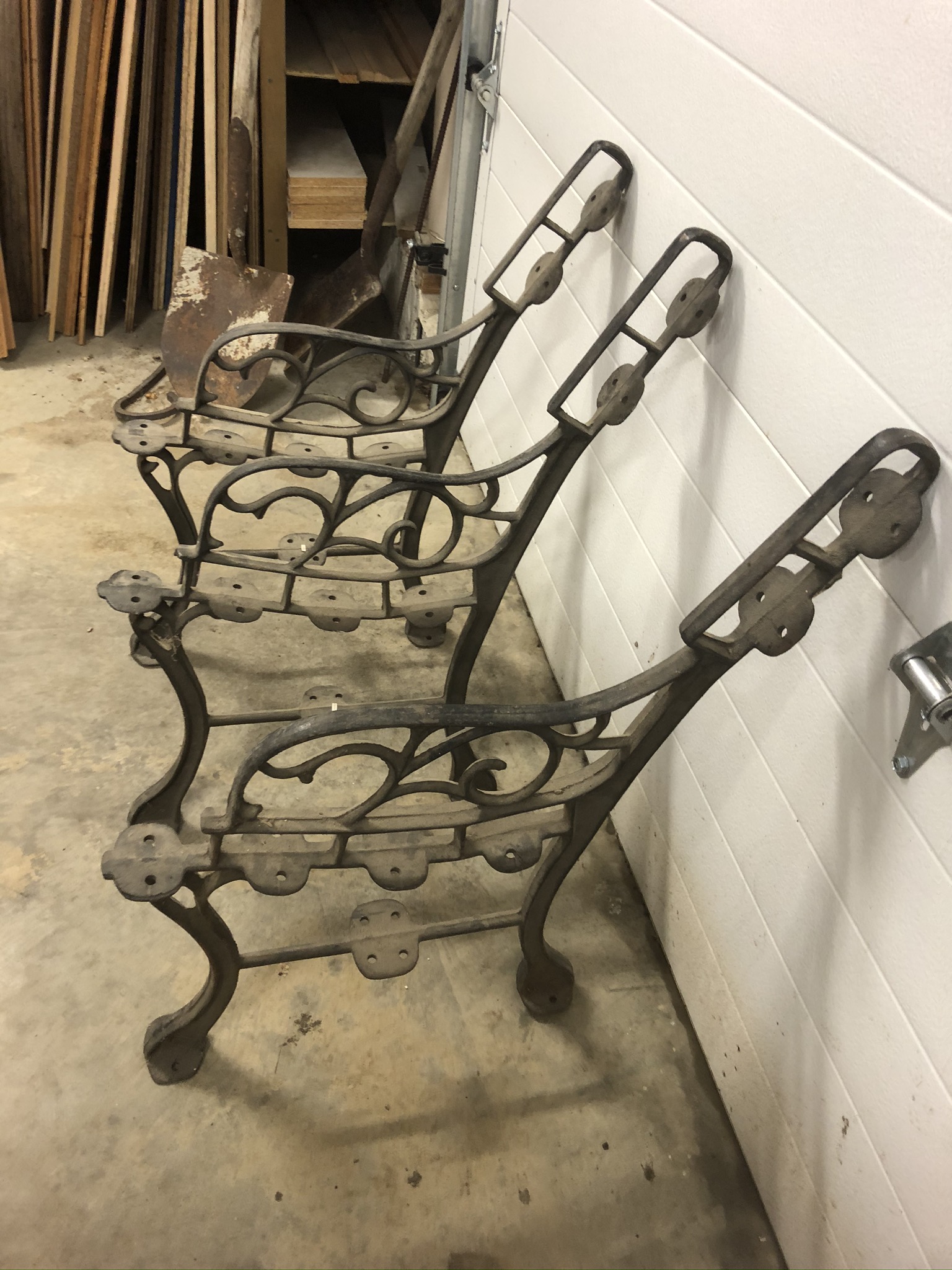 Cast Iron Bench Frames