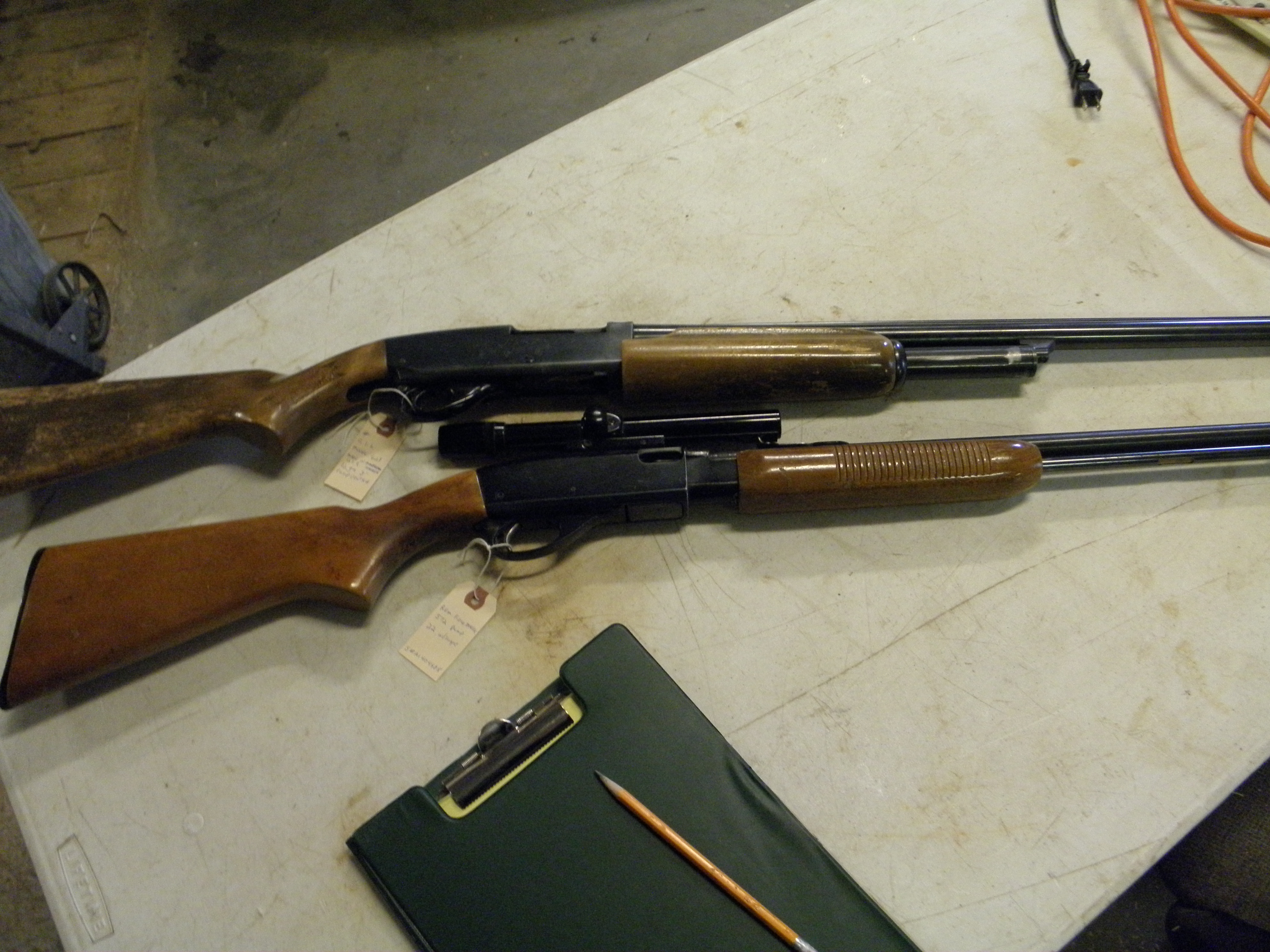 CIL 621 Pump Action 12ga 3" & Rem 57