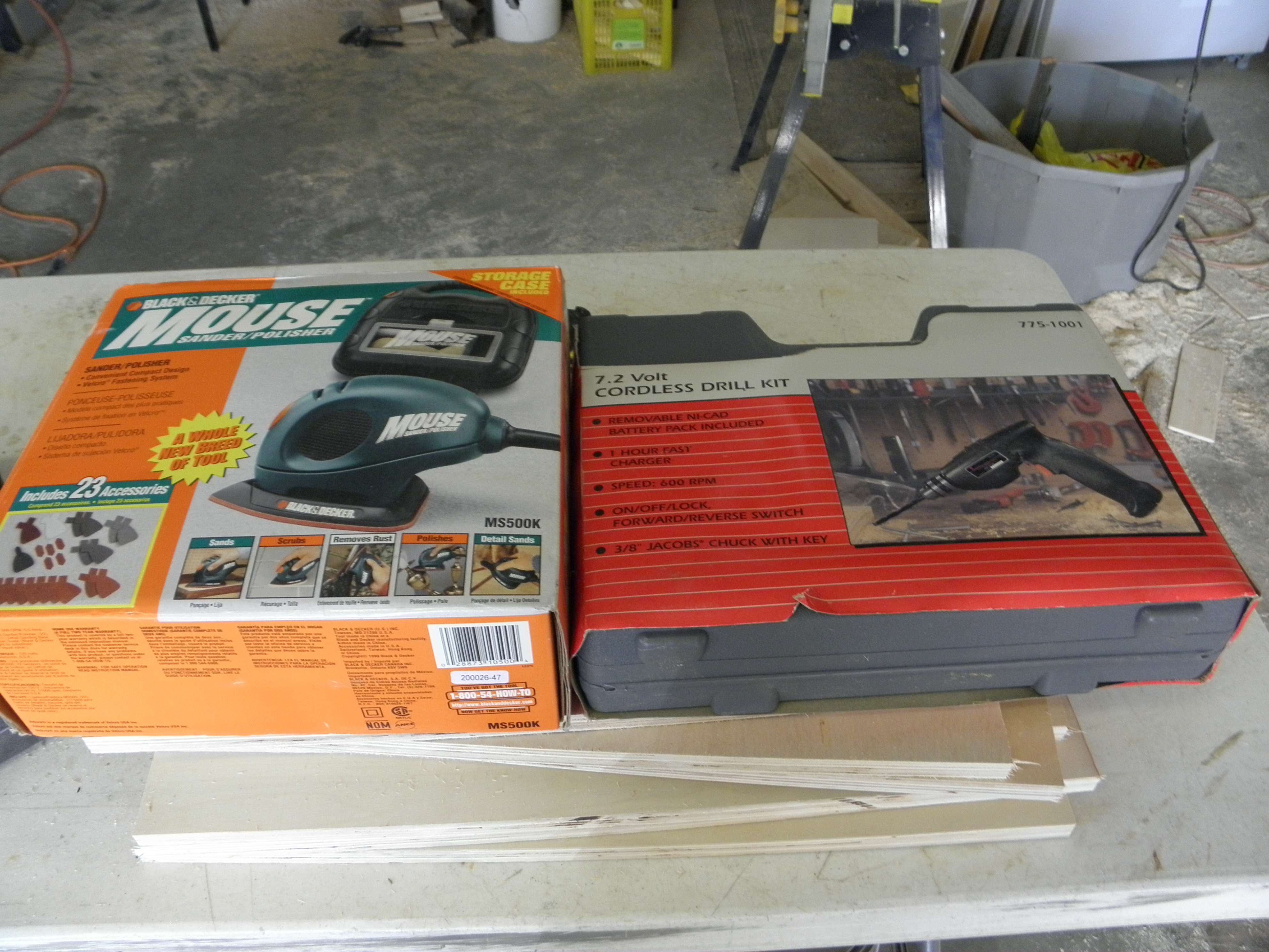 Mouse Sander & drill