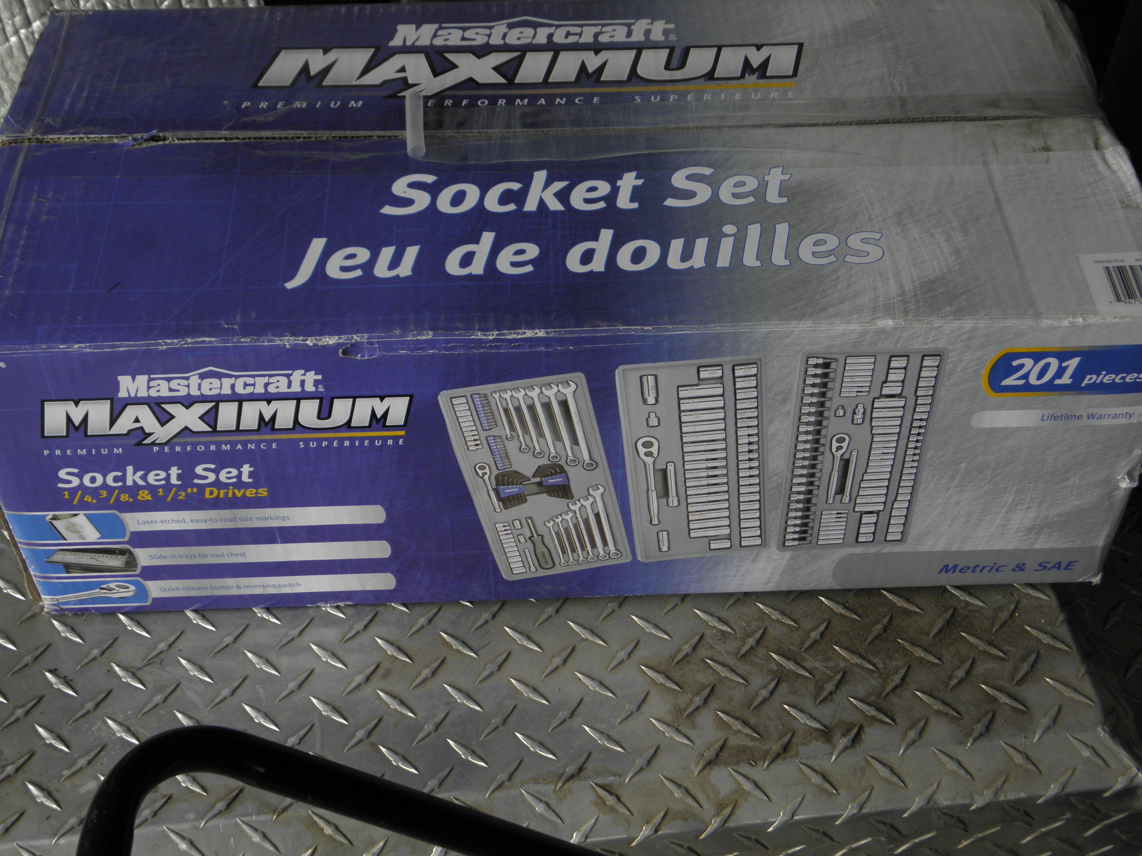 Mastercraft Maximum 201pc Tool Set
