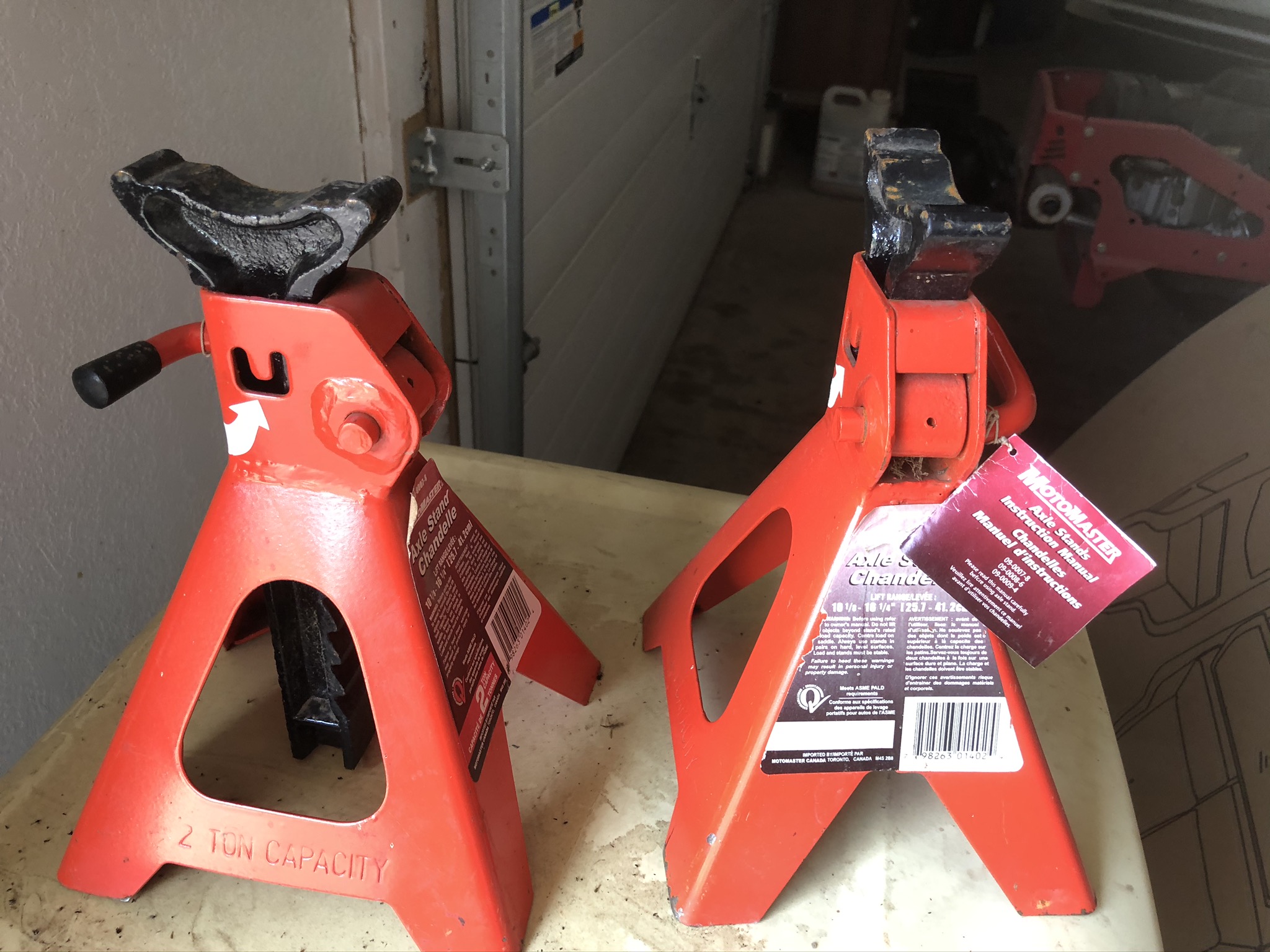 Axle Jack Stands