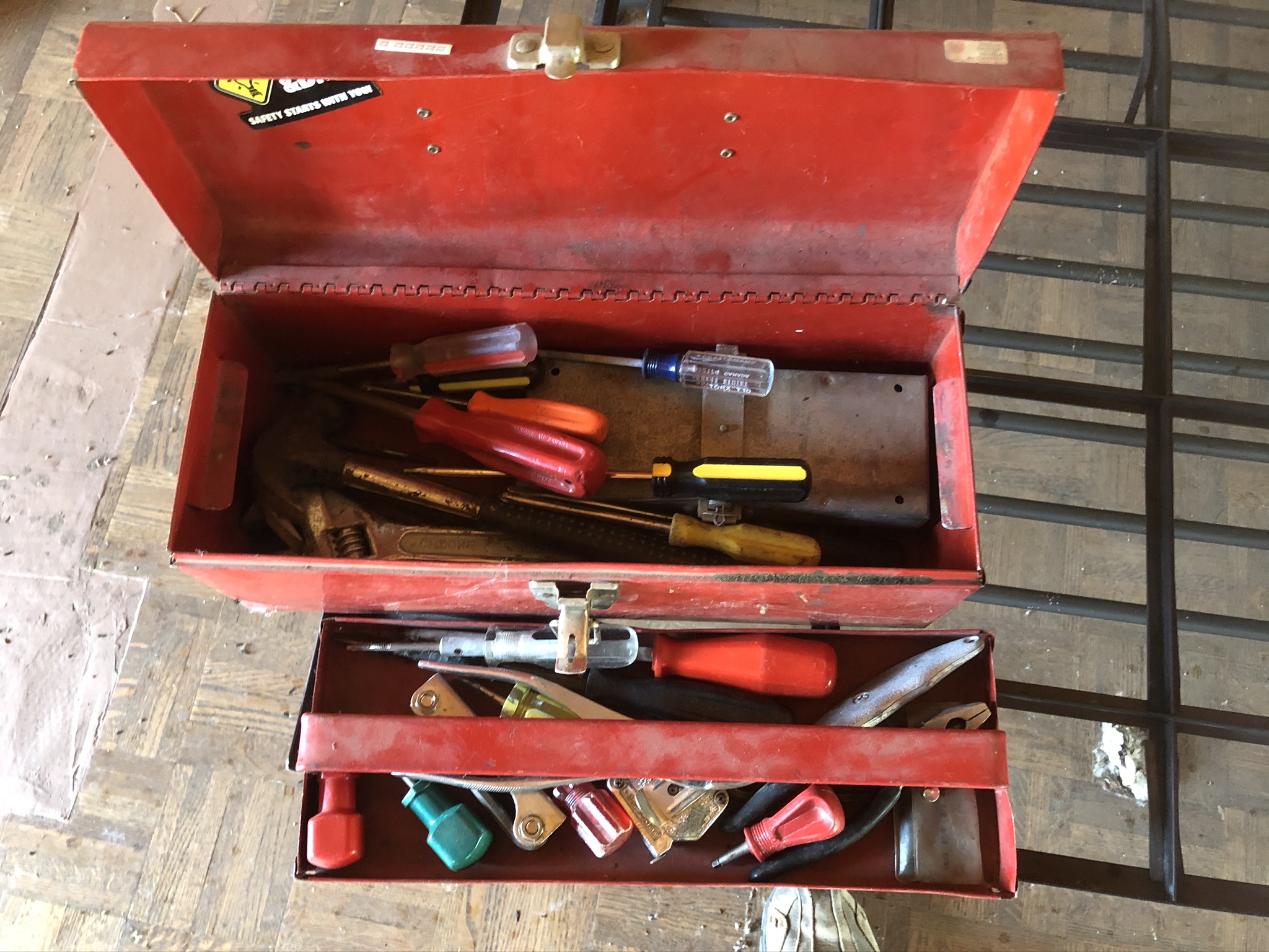 Tool Box with Tools