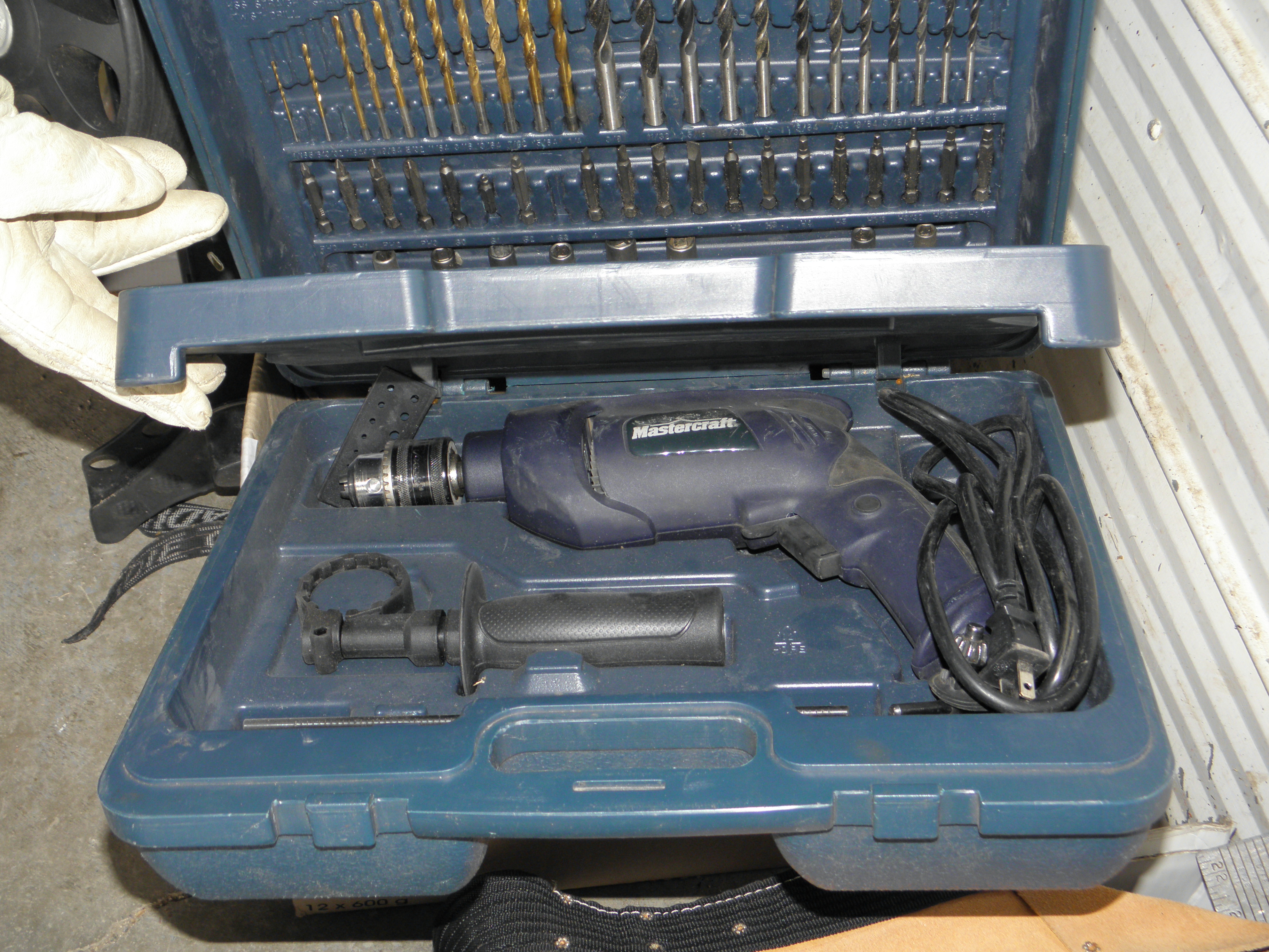 Mastercraft Drill & Bits Set