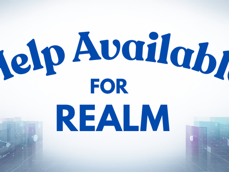 Help available for using the REALM program
