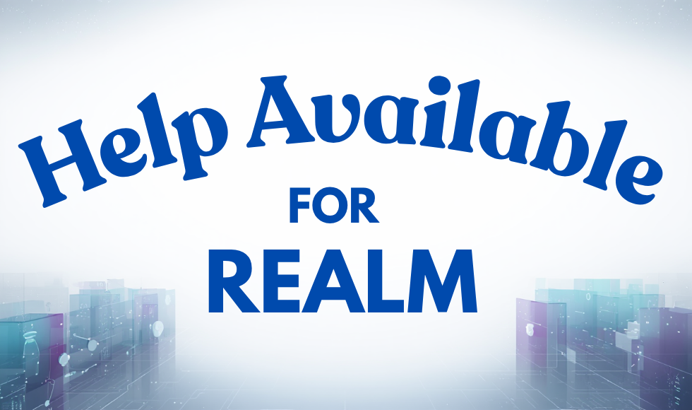 Help available for using the REALM program