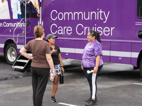 community Care from the Wellness Fair.