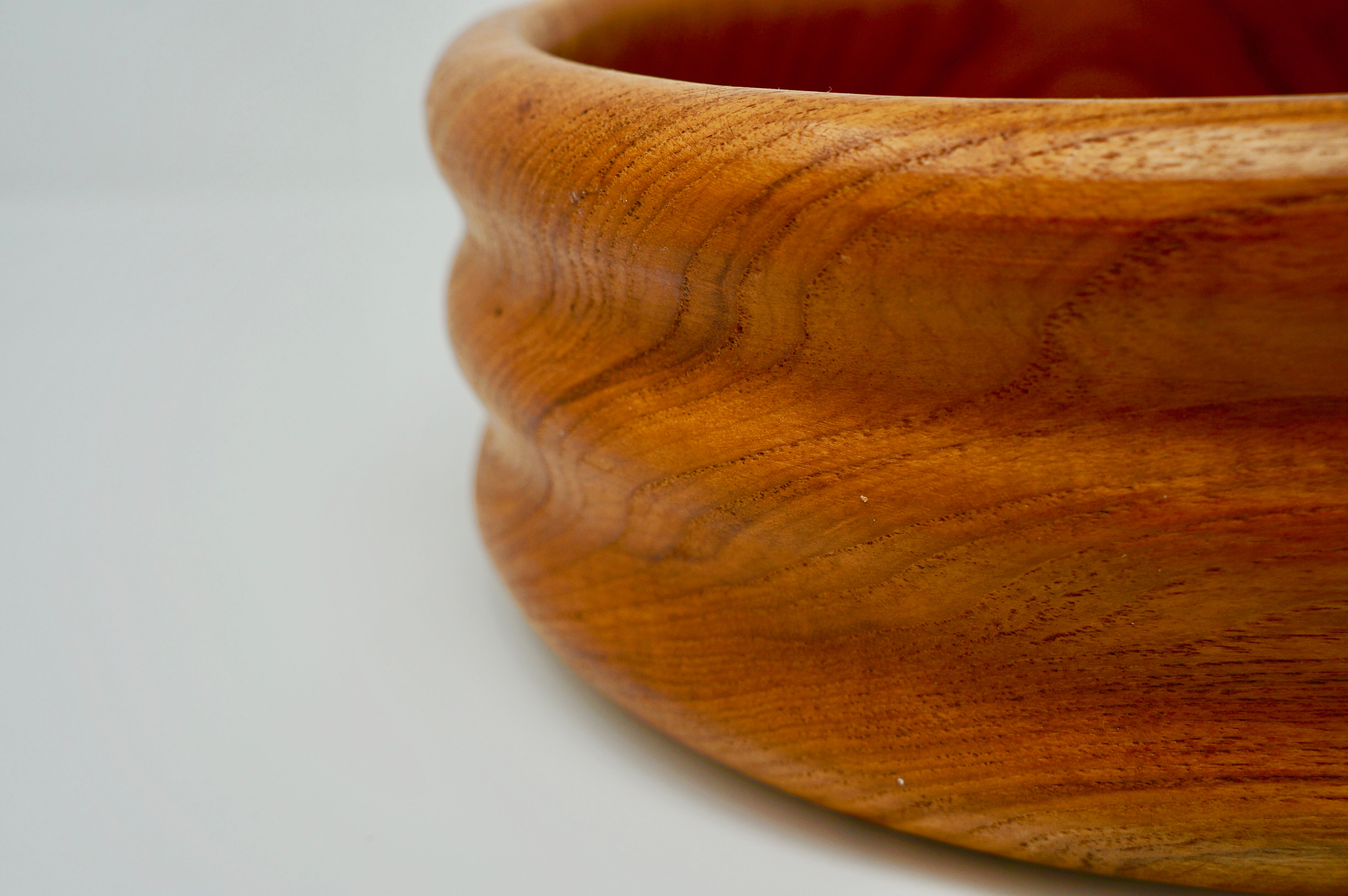 Bohemian Solid Wood Bowl