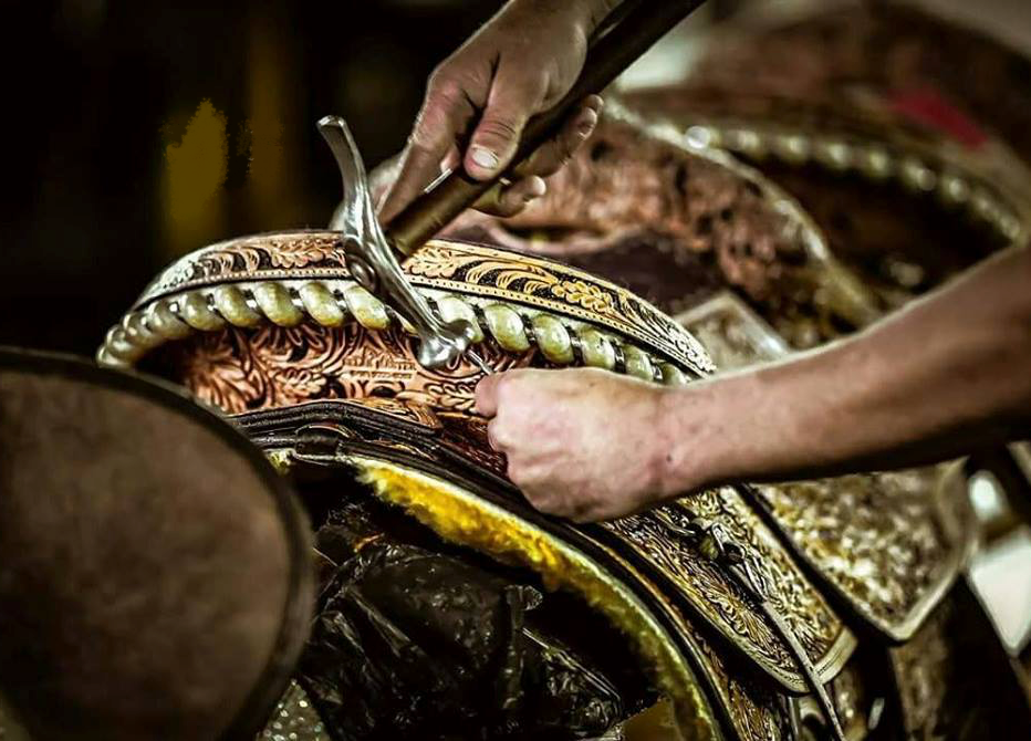 Artisan Working on Cantle.jpg
