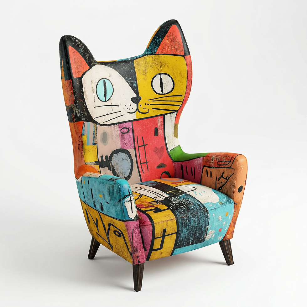Thumbnail: Mosaic Cat Throne