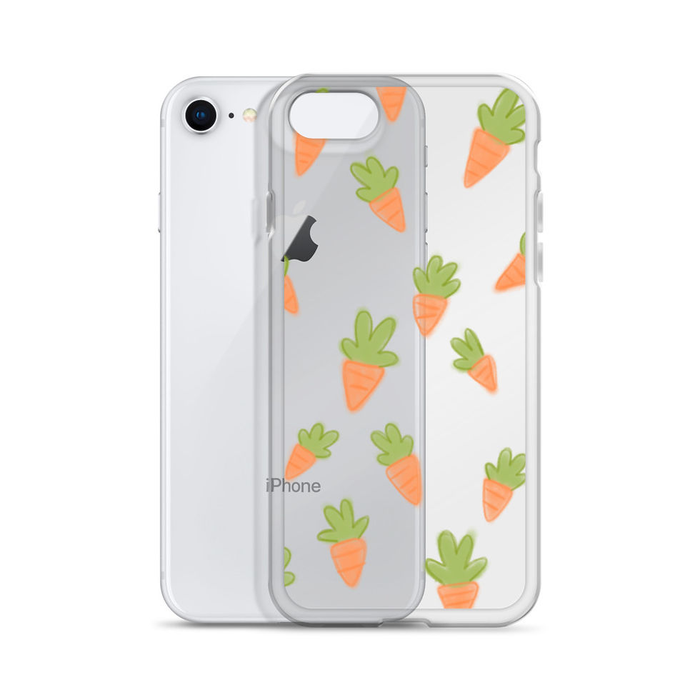 Clear Case for iPhone® - Carrot