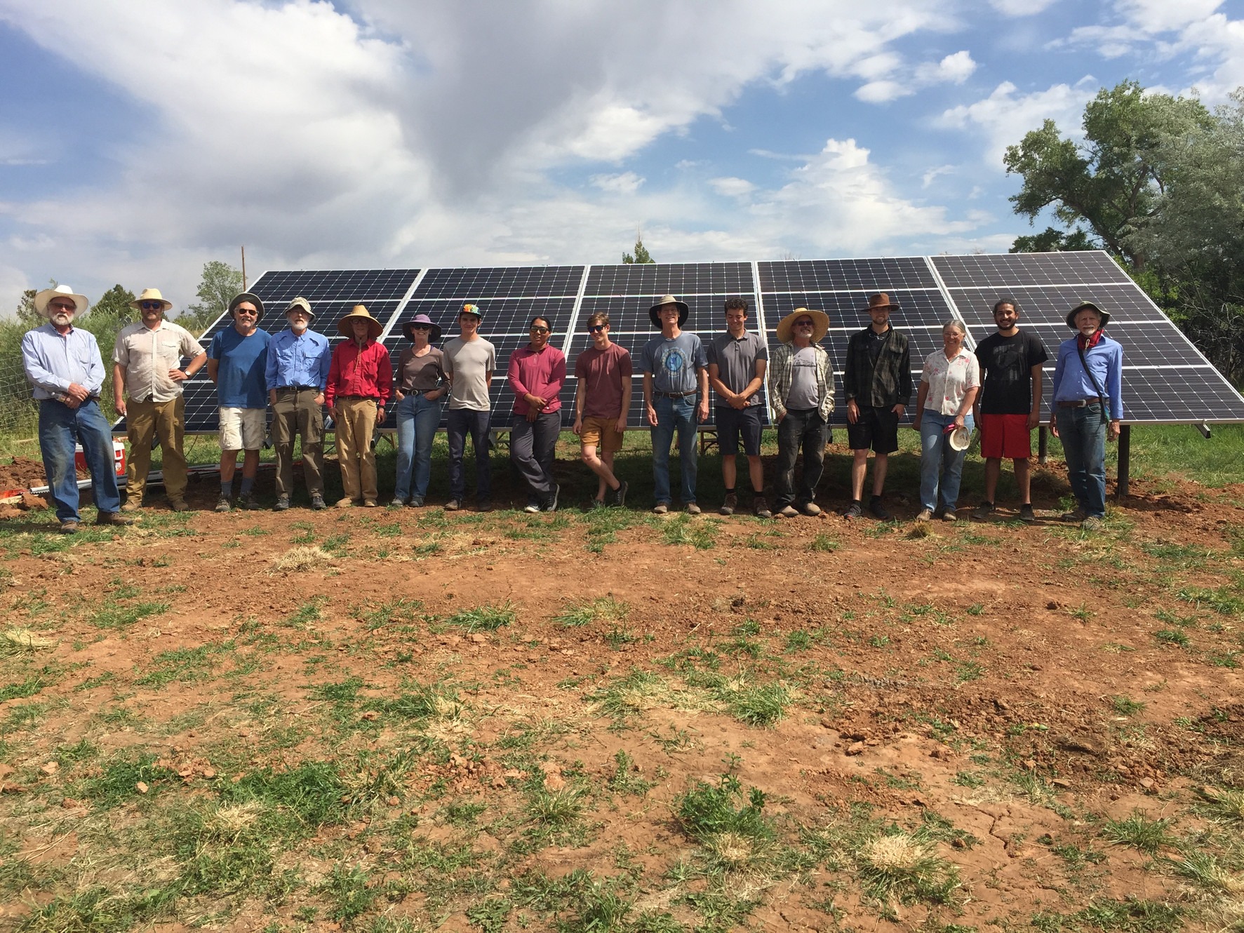 Solar Barn Raising logo