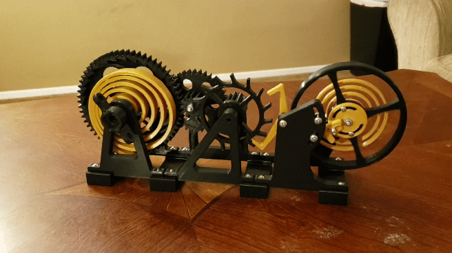 Swiss Lever Escapement - GIF
