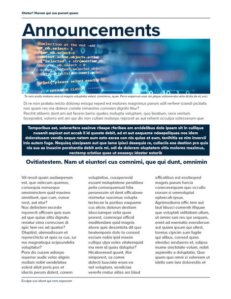 Newsletter, page 4