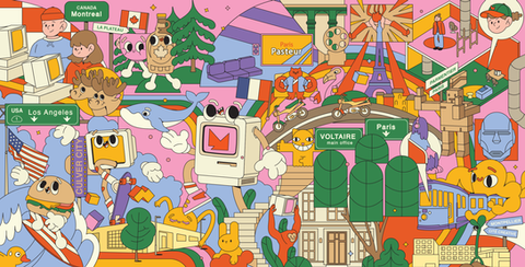 mathematic.tv anniversary illustration 
