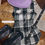 Thumbnail: WOMEN'S DRESS-GREY PLAID
