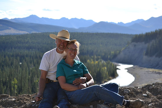 Ian & Laureen at Ya Ha Tinda Ranch