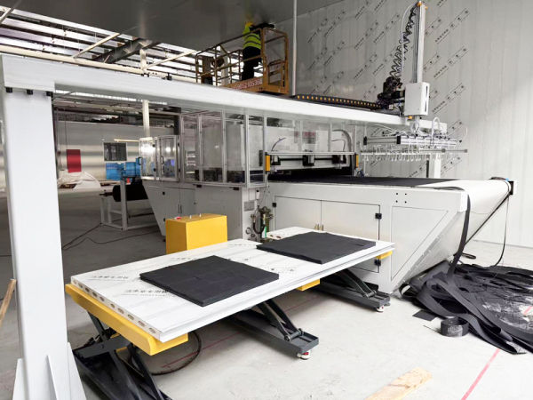 Thumbnail: Automatic Conveyor Beam Press For Pre-oxidized Fiber Felt