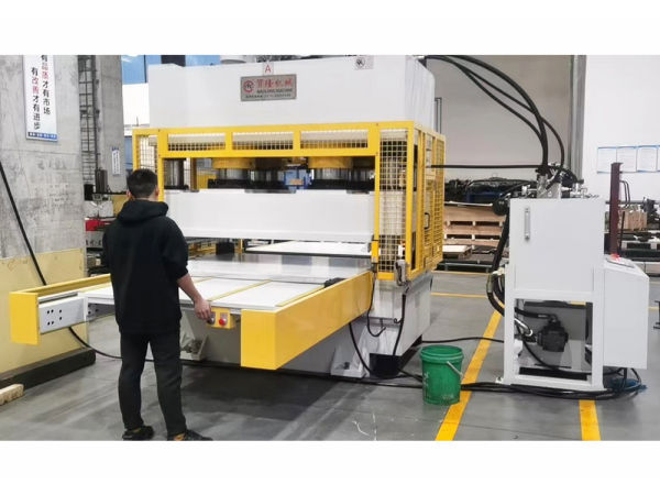 Thumbnail: Auto Floor Tile Hydraulic Die Cutting Press