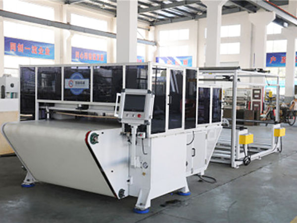 Thumbnail: Automatic Conveyor Beam Press For Gloves