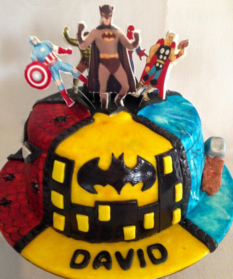 Super Hero cake