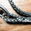 Thumbnail: 1/4" Black Dyneema Doggie Leash w/ Swivel Snap