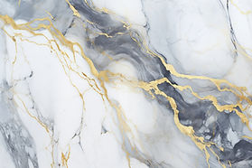 Processed collage of white and gold marble texture. Background for banner, backdrop or tex